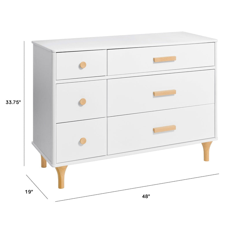 Babyletto Lolly 6-Drawer Dresser - Backyard Provider