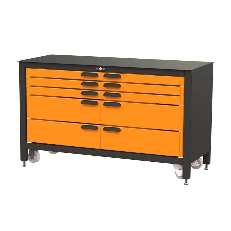 Swivel Storage Solutions Max 60 10-Drawer Rolling Cabinet Model: MAX603510 - Backyard Provider