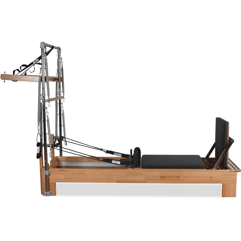 Private Pilates Premium Wood Reformer-Tower Bundle