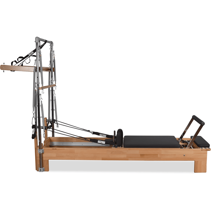 Private Pilates Premium Wood Reformer-Tower Bundle