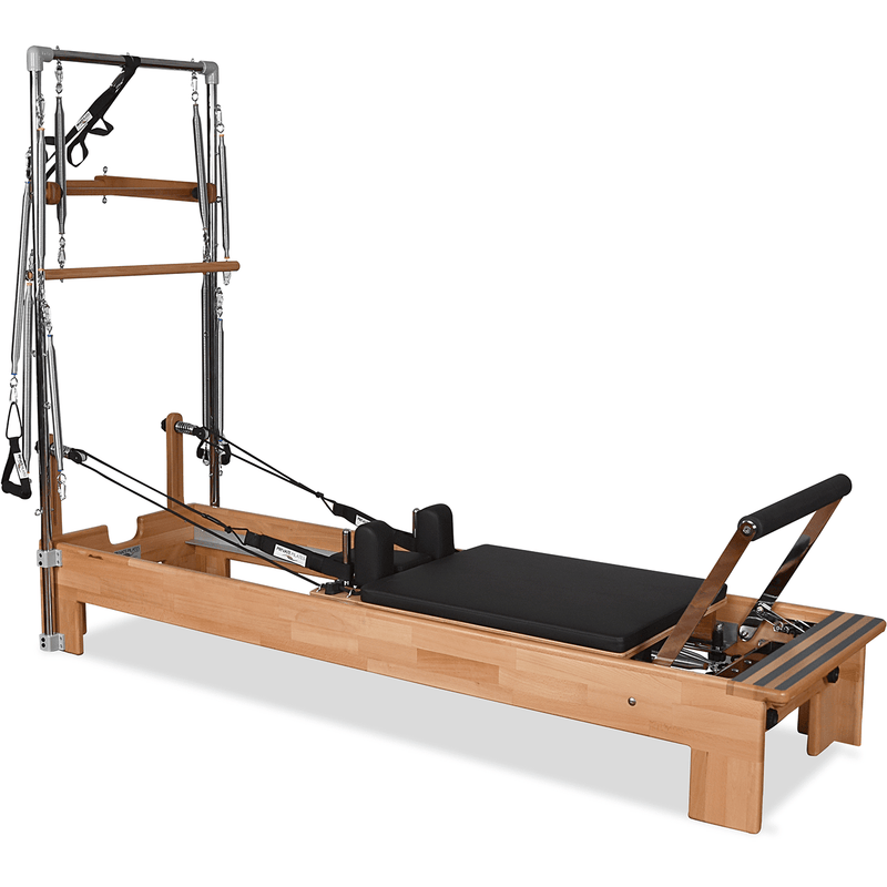 Private Pilates Premium Wood Reformer-Tower Bundle