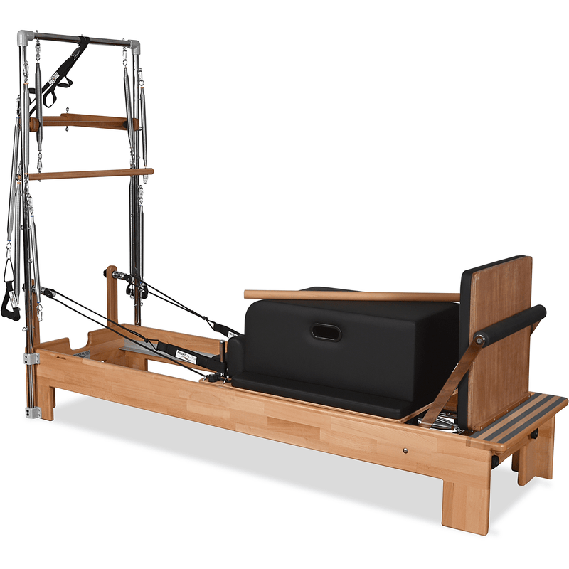 Private Pilates Premium Wood Reformer-Tower Bundle