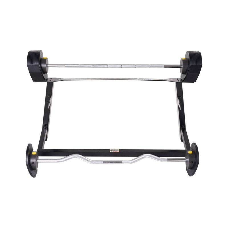 MX100 Rapid Change Adjustable Barbell / Curl Bar System (28 lbs to 100 lbs) - Backyard Provider