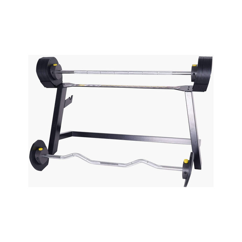 MX100 Rapid Change Adjustable Barbell / Curl Bar System (28 lbs to 100 lbs) - Backyard Provider