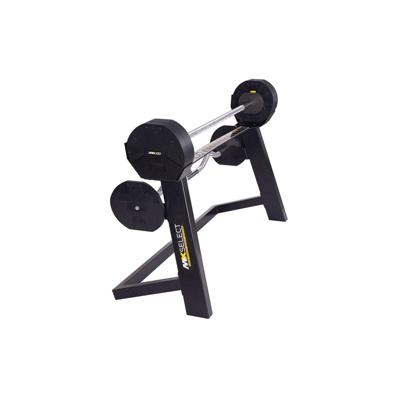 MX100 Rapid Change Adjustable Barbell / Curl Bar System (28 lbs to 100 lbs) - Backyard Provider