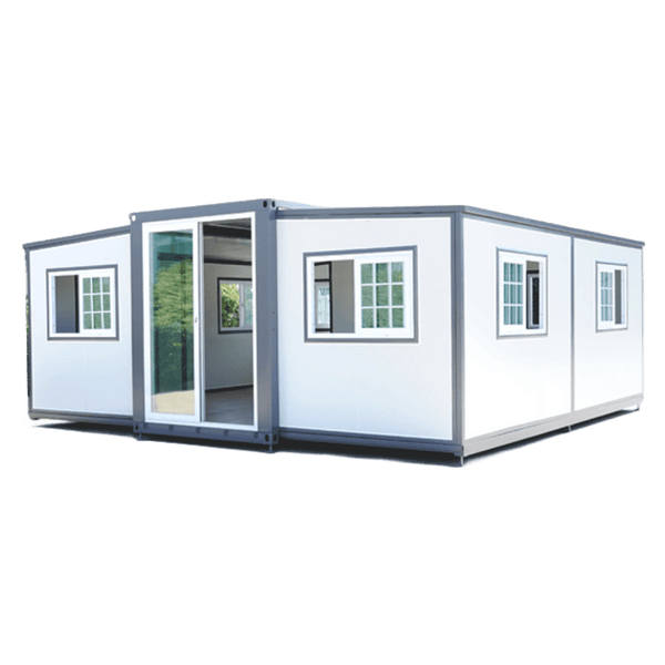 Modern Office Expandable Prefab House 19ft x 20ft with Cabinet PM00011902