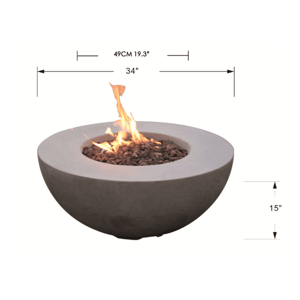 Modeno Roca Fire Table - OFG107