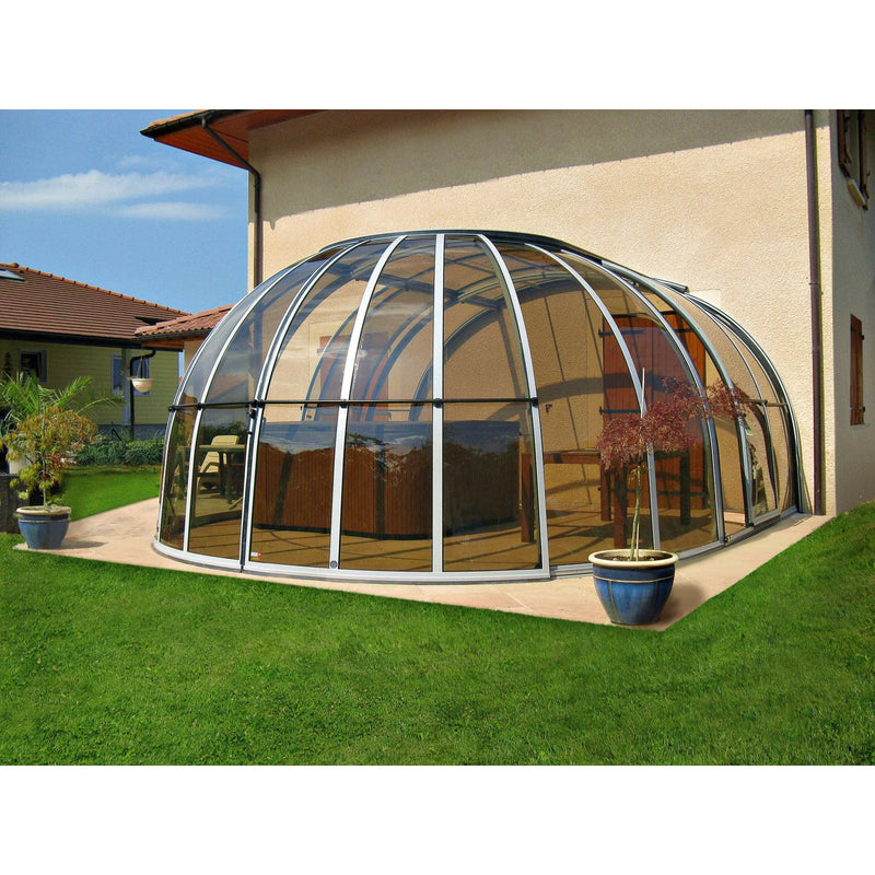 Sunrooms-Enclosures Oasis Hot Tub Enclosure Large , 18’1”L x 16’5”W x 8’10”H