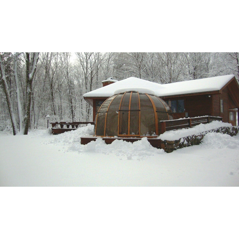 Sunrooms-Enclosures Orlando 5000 Hot Tub Enclosure Spa Dome, 8′ 10″H, 16' 5"D