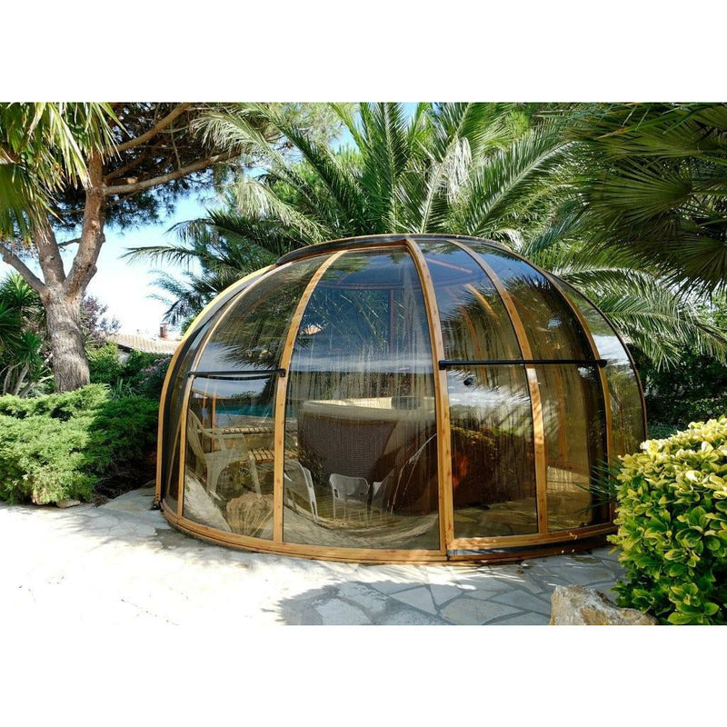 Sunrooms-Enclosures Orlando 5000 Hot Tub Enclosure Spa Dome, 8′ 10″H, 16' 5"D