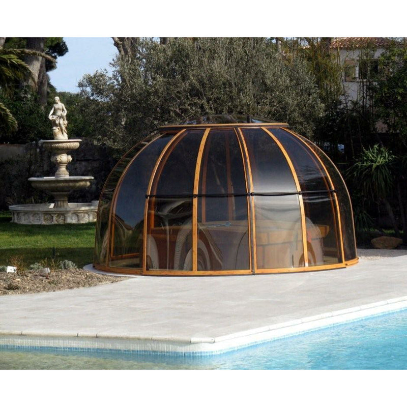 Sunrooms-Enclosures Orlando 5000 Hot Tub Enclosure Spa Dome, 8′ 10″H, 16' 5"D