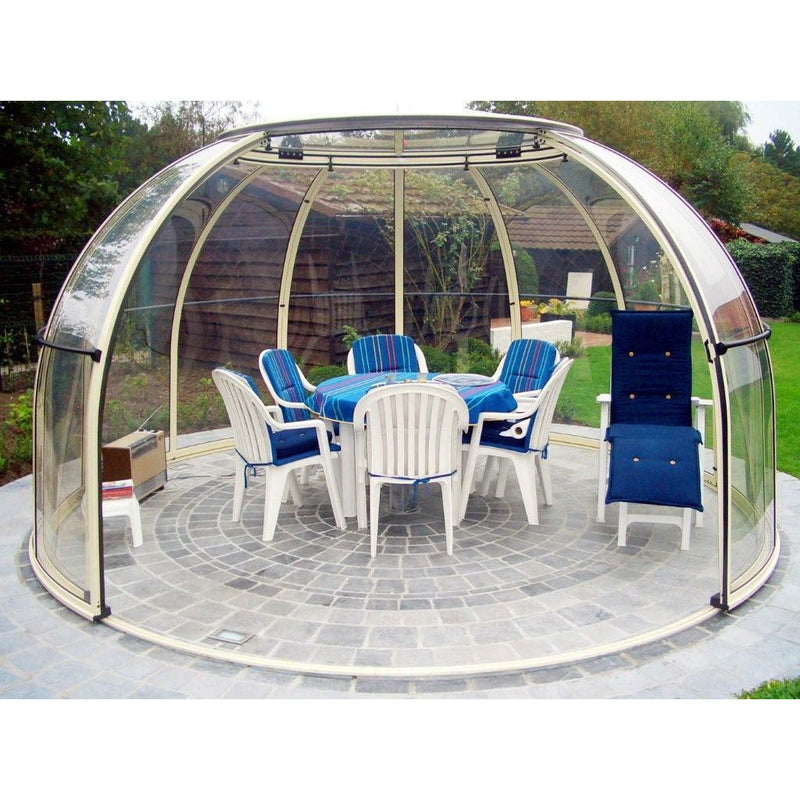 Sunrooms-Enclosures Orlando 5000 Hot Tub Enclosure Spa Dome, 8′ 10″H, 16' 5"D