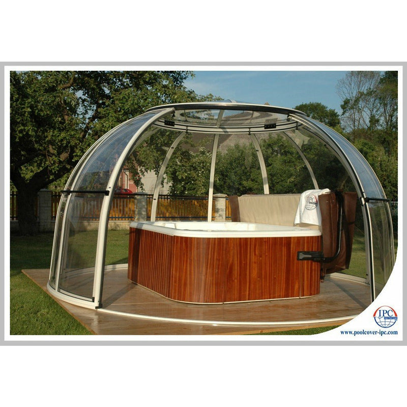 Sunrooms-Enclosures Orlando 5000 Hot Tub Enclosure Spa Dome, 8′ 10″H, 16' 5"D