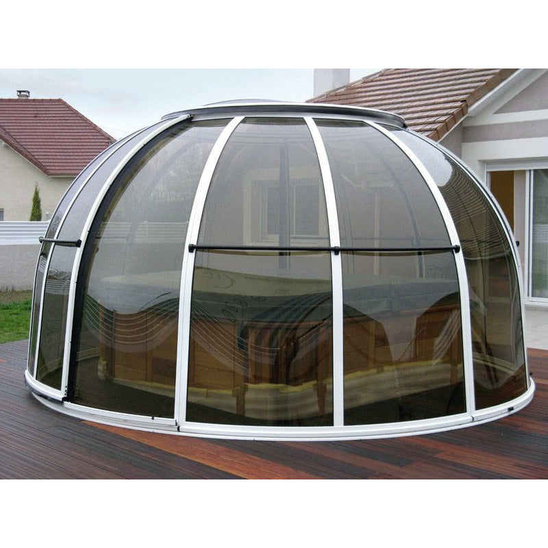 Sunrooms-Enclosures Orlando 5000 Hot Tub Enclosure Spa Dome, 8′ 10″H, 16' 5"D