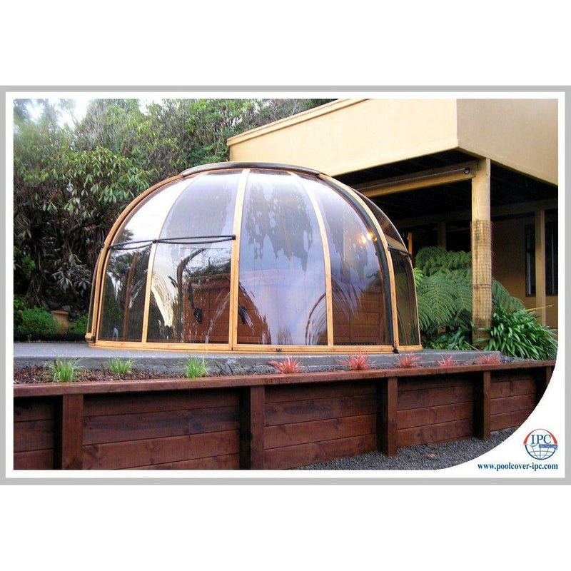 Sunrooms-Enclosures Orlando 5000 Hot Tub Enclosure Spa Dome, 8′ 10″H, 16' 5"D