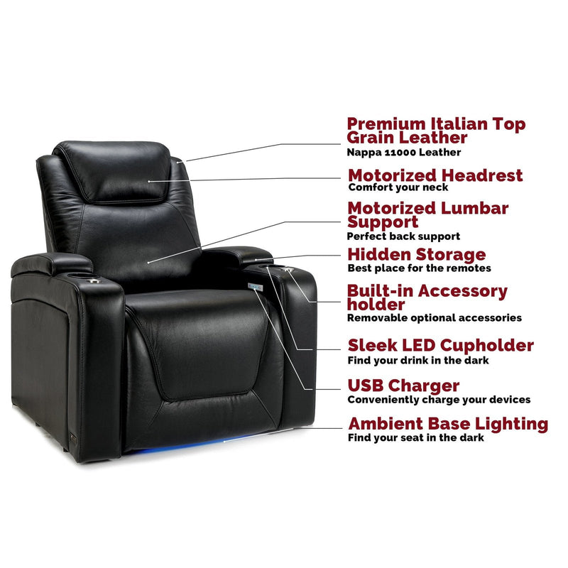 Valencia Oslo Modern Home Theater Seating