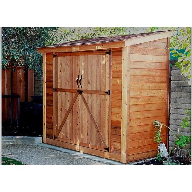 Outdoor Living Today 8'x4' SpaceSaver with Double Doors - SS84-D