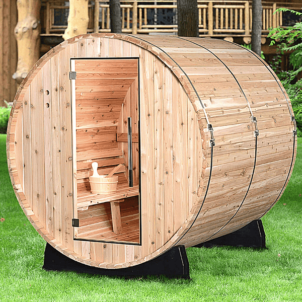 Almost Heaven Pinnacle 4-Person Standard Barrel Sauna