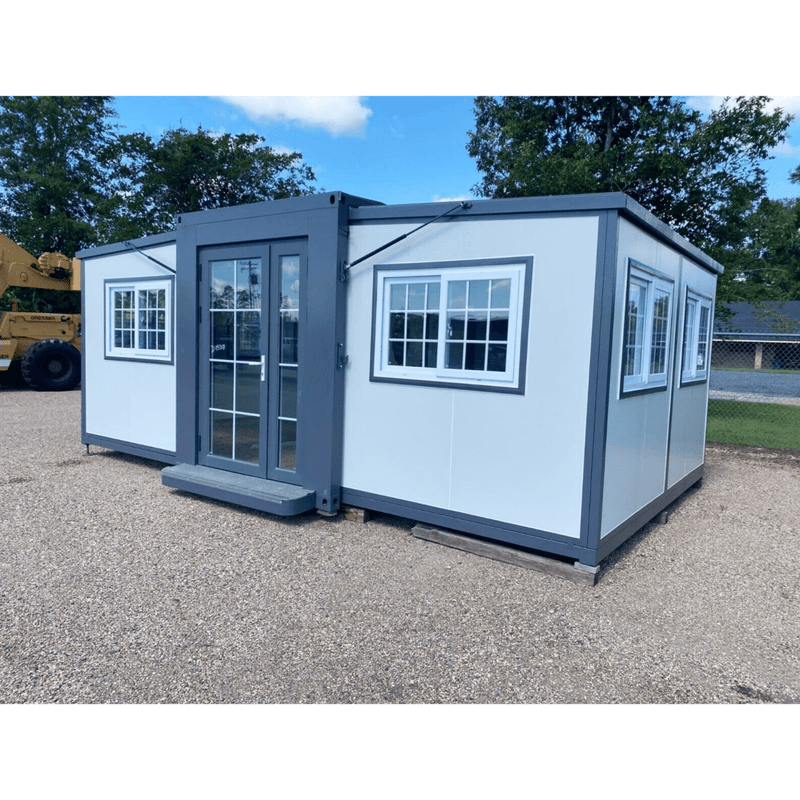 Modern Office Mobile Expandable Prefab House 13ft x 20ft PM000125