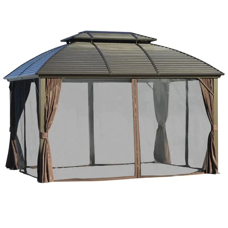 Outsunny 10x12 Hardtop Gazebo - 84C-205