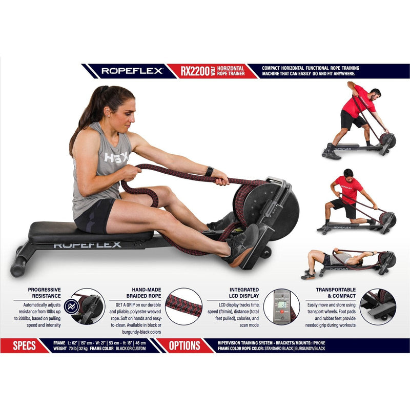 Ropeflex RX2200 Wolf Rope Pull Machine - Backyard Provider