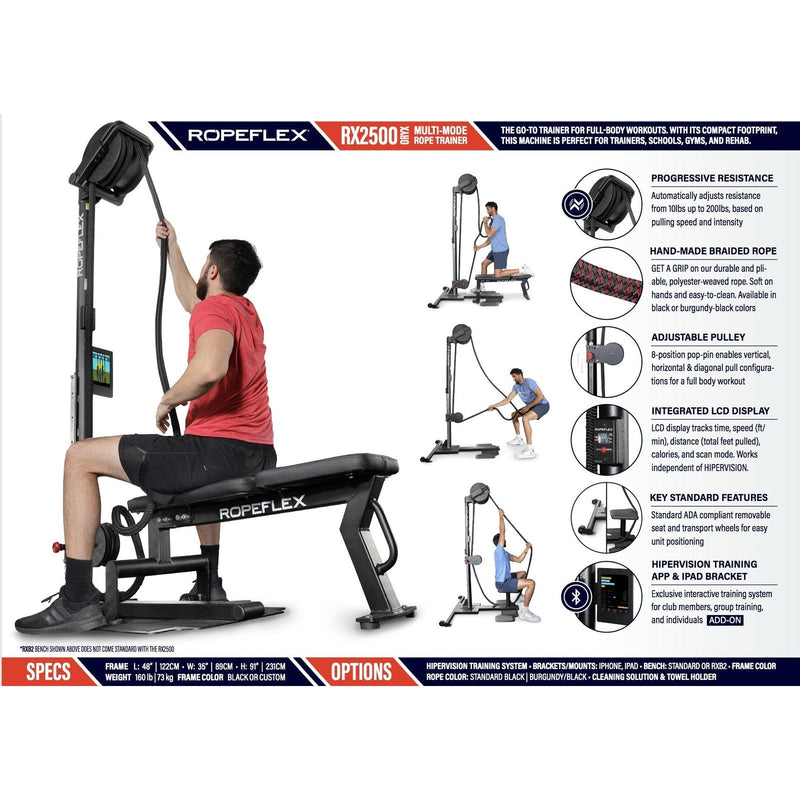 Ropeflex RX2500 Oryx Rope Pull Machine - Backyard Provider