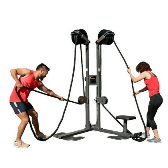 Ropeflex RX2500D Dual-Station Oryx Rope Trainer - Backyard Provider