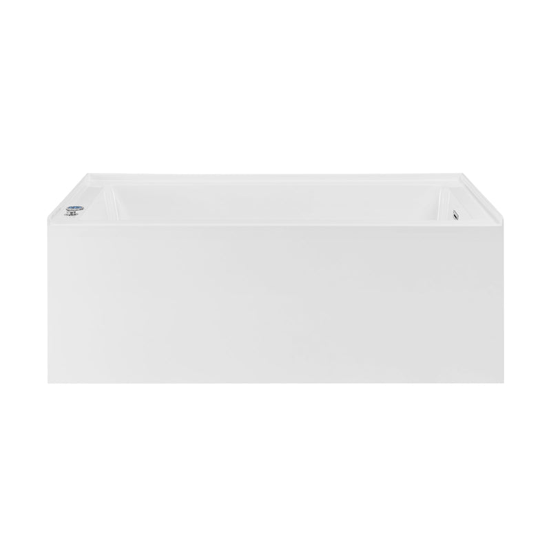 Swiss Madison Avancer 60" x 36" Right-Hand Drain Rectangular Alcove Whirlpool Bathtub with Apron - SM-AB591 - Backyard Provider