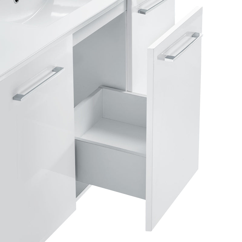 Swiss Madison Annecy 48" Bathroom Vanity in White - SM-BV214 - Backyard Provider