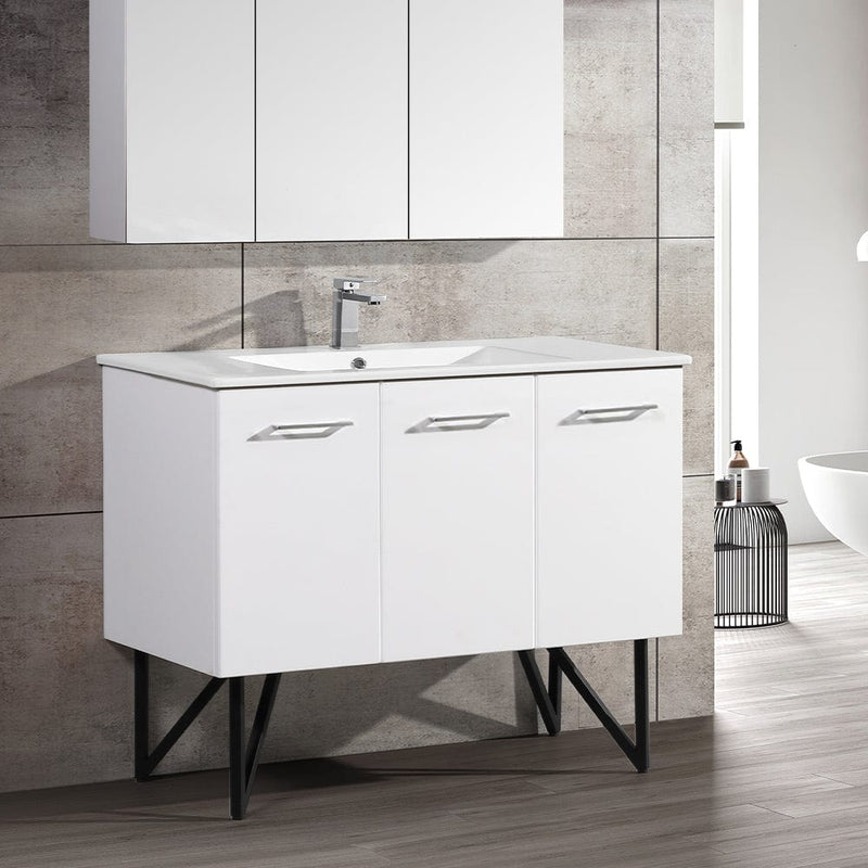 Swiss Madison Annecy 48" Bathroom Vanity in White - SM-BV214 - Backyard Provider