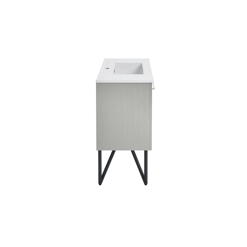 Swiss Madison Annecy 36" Bathroom Vanity in Brushed Grey - SM-BV233 - Backyard Provider