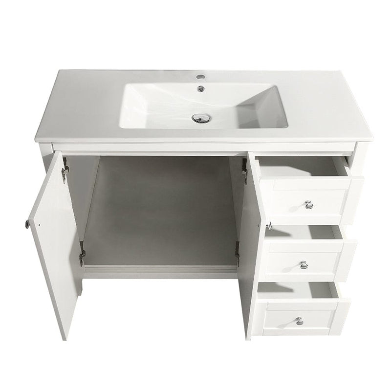 SM-BV414 Cannes 48" Bathroom Vanity in White - SM-BV414 - Backyard Provider