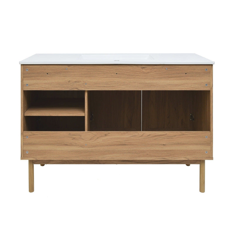 Swiss Madison Classé 48" Bathroom Vanity in Oak - SM-BV665 - Backyard Provider