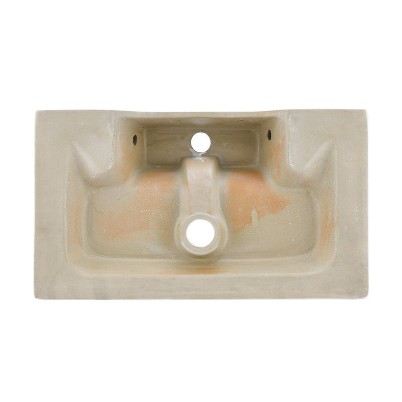 Swiss Madison Claire 22” Rectangle Wall-Mount Bathroom Sink in White Marble - SM-WS318W1 - Backyard Provider