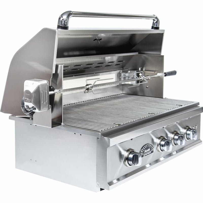 Sole Gourmet 32″ TR Series Build-in Grill with LED Controls - SO321BQRTRL