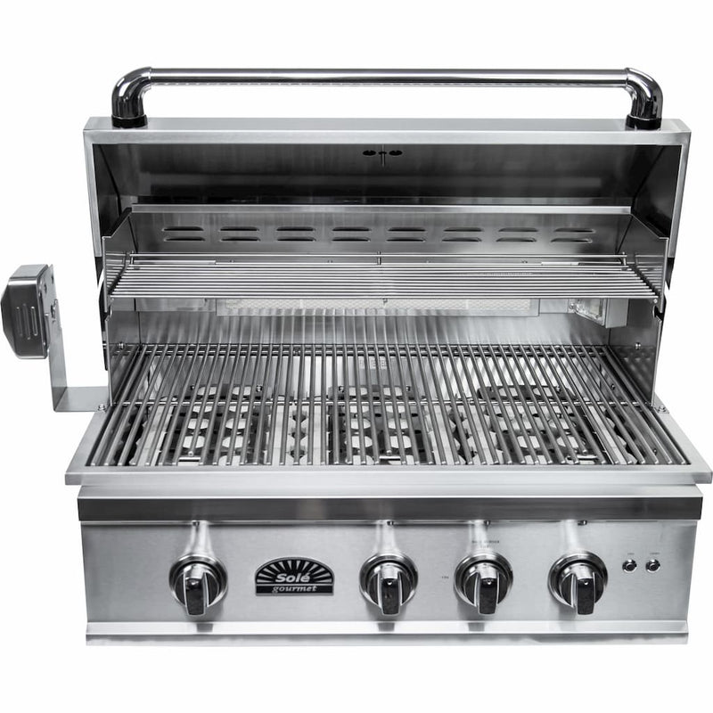 Sole Gourmet 32″ TR Series Build-in Grill with LED Controls - SO321BQRTRL