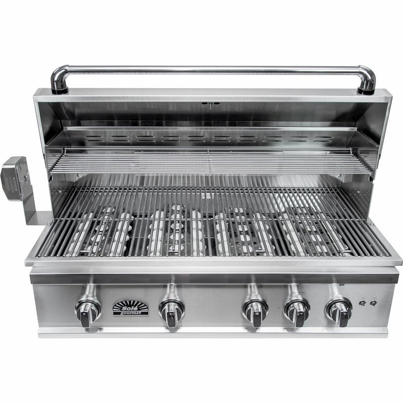 Sole Gourmet 38″ TR Series Build-in Grill with LED Controls - SO381BQRTRL