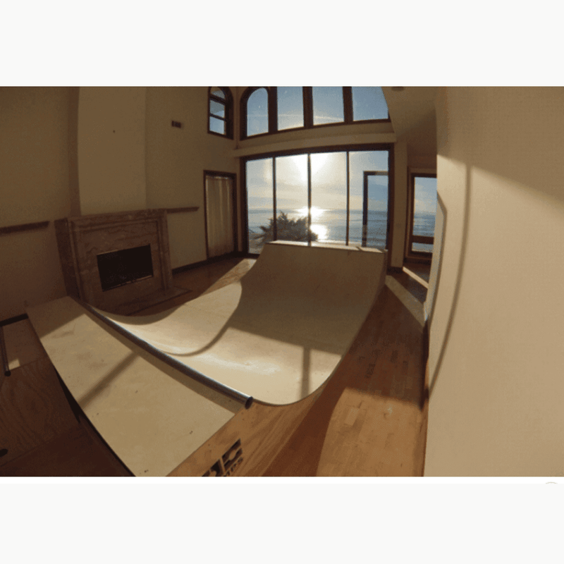 OC Ramp Garage Mini Ramp – Halfpipe - Backyard Provider