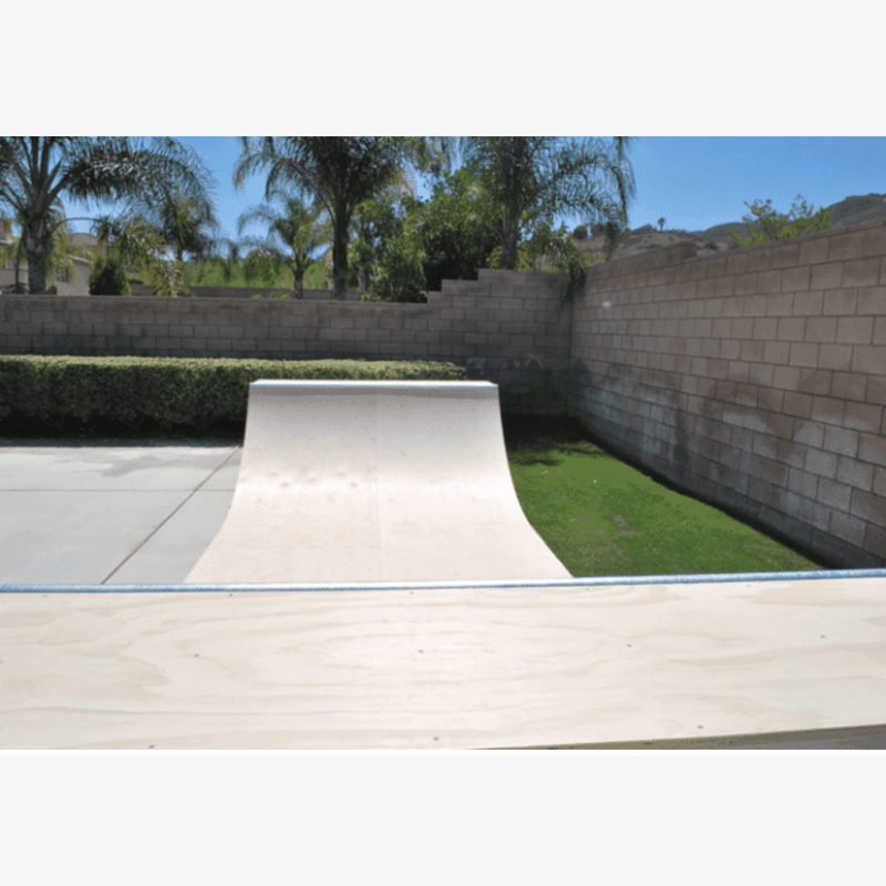 OC Ramp 8′ Wide Halfpipe - Backyard Provider