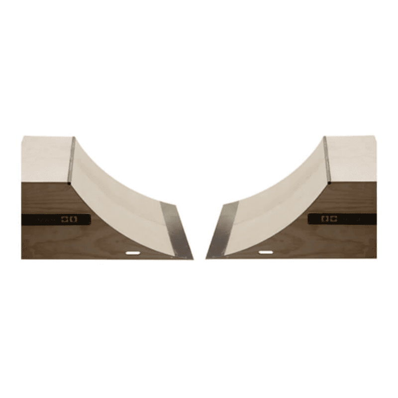 OC Ramp Quarter Pipes Ramps – Two 3 Foot - Backyard Provider