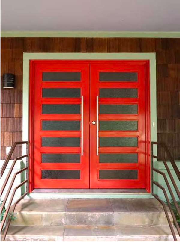 Premier Iron Doors USA Made Custom Iron Entry Door Fondren Design PIDFONDREN