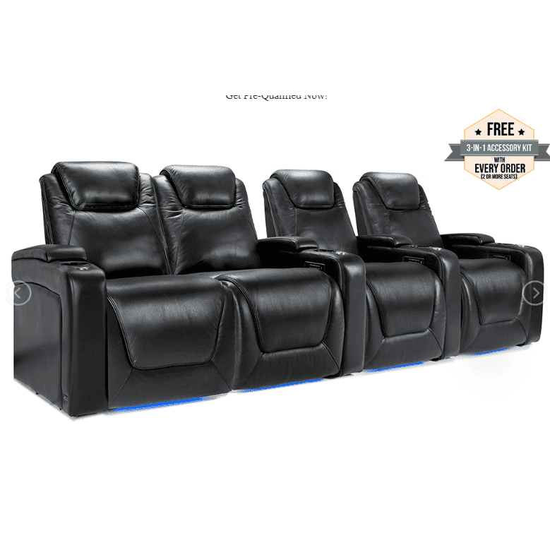 Valencia Oslo Modern Home Theater Seating