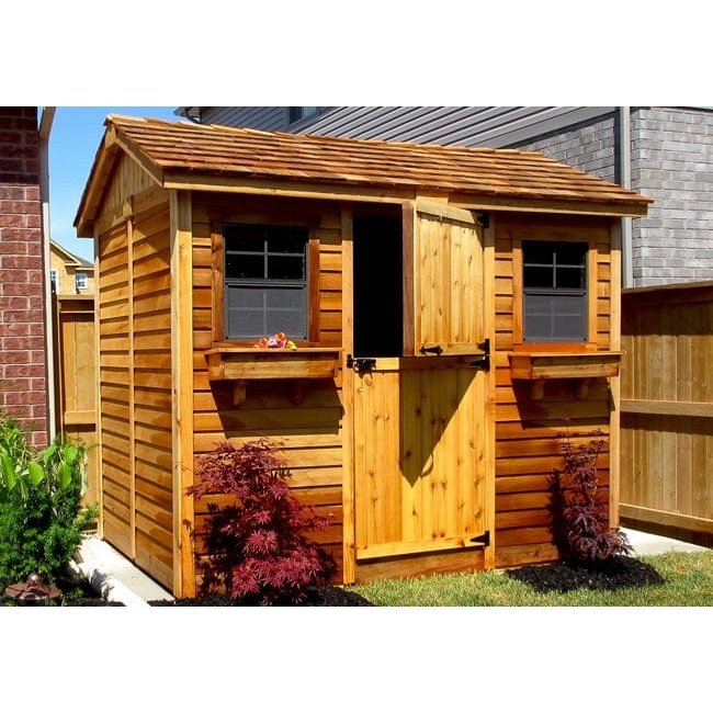 Outdoor Living Today 9'x6' Cabana Garden Shed - CB96