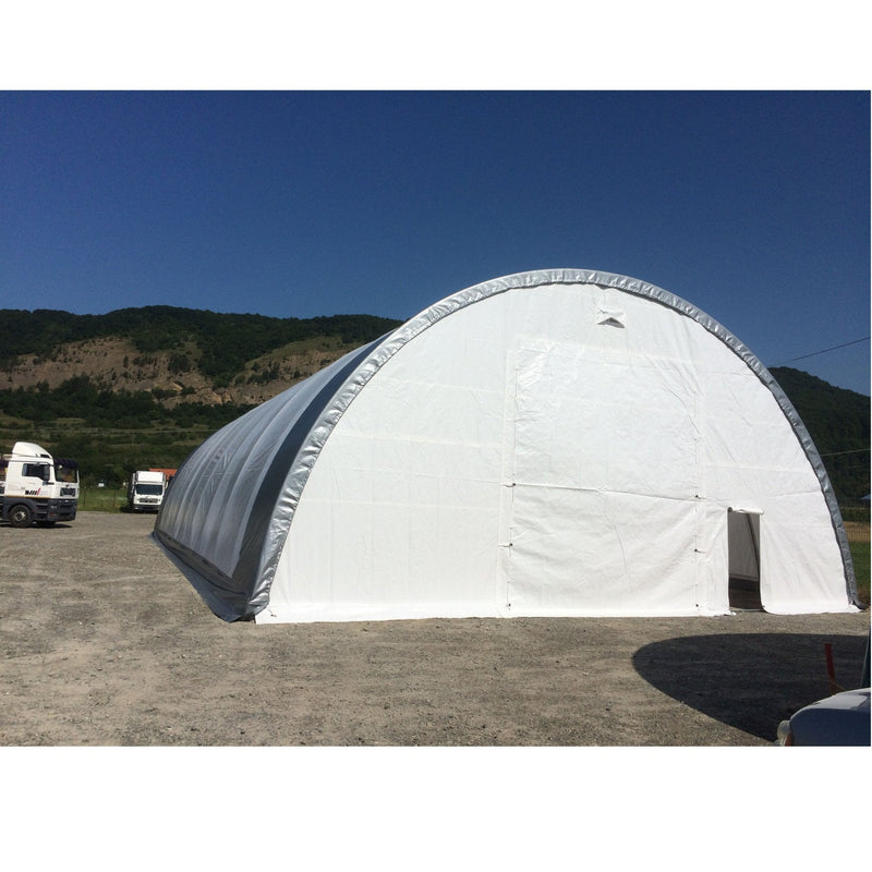 Gold Mountain Single Truss Arch Storage Shelter W40'xL80'xH20' SS000159