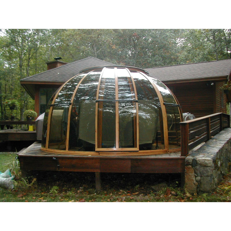 Sunrooms-Enclosures Orlando 5000 Hot Tub Enclosure Spa Dome, 8′ 10″H, 16' 5"D