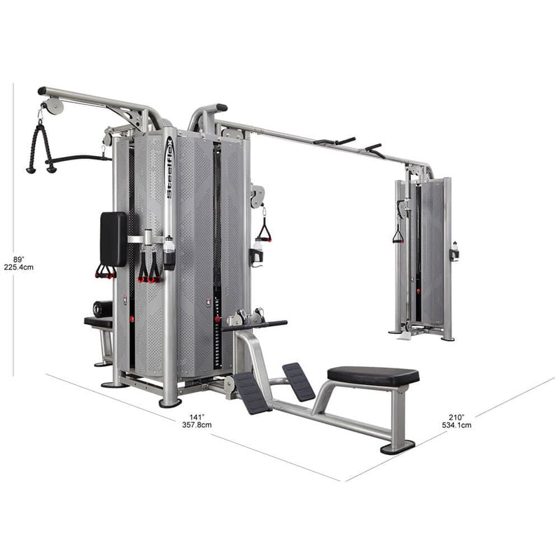 Steelflex 5-Stack Commercial Jungle Gym JG5000S