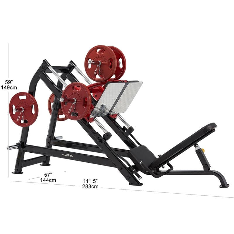 Steelflex Plate Loaded Decline Leg Press PLDP