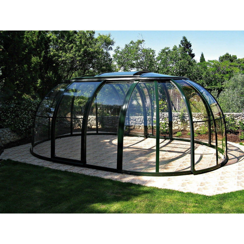 Sunrooms-Enclosures Spa Sunhouse Hot Tub Enclosure, 20’2”L, 13’6”W, 7’6”H