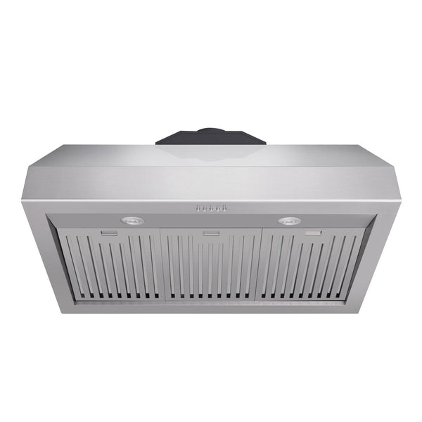 Thor Kitchen 36 in. 1,000 CFM Under Cabinet LED Range Hood in Stainless Steel, TRH3605