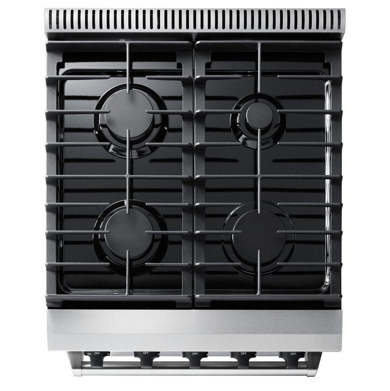 Thor Kitchen 24 in. Professional Gas Range in Stainless Steel, LRG2401U